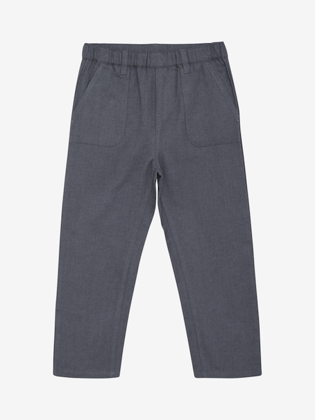 Pants woven