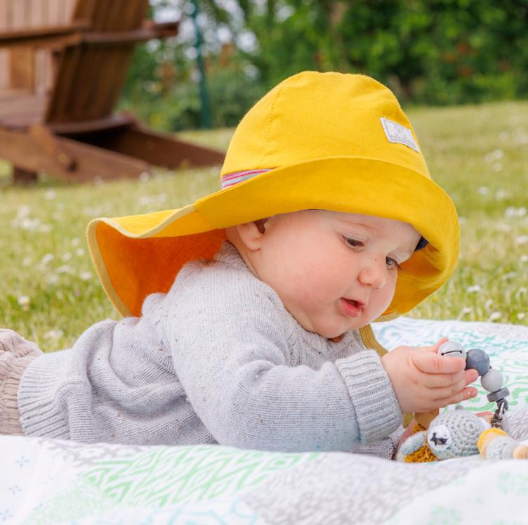 Sonnenhut Feuerwehr strick UV 80