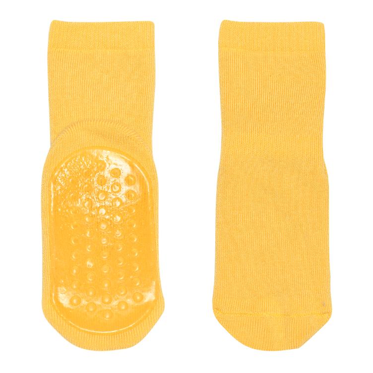 Cotton Socks antislip gelb