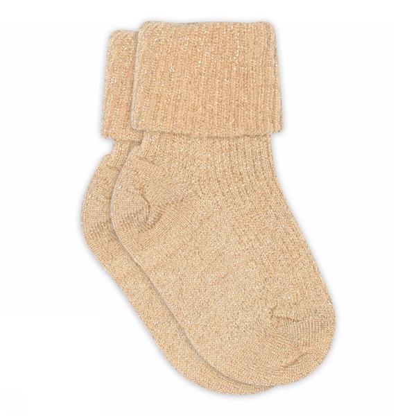 Iris glitter Socks ecru