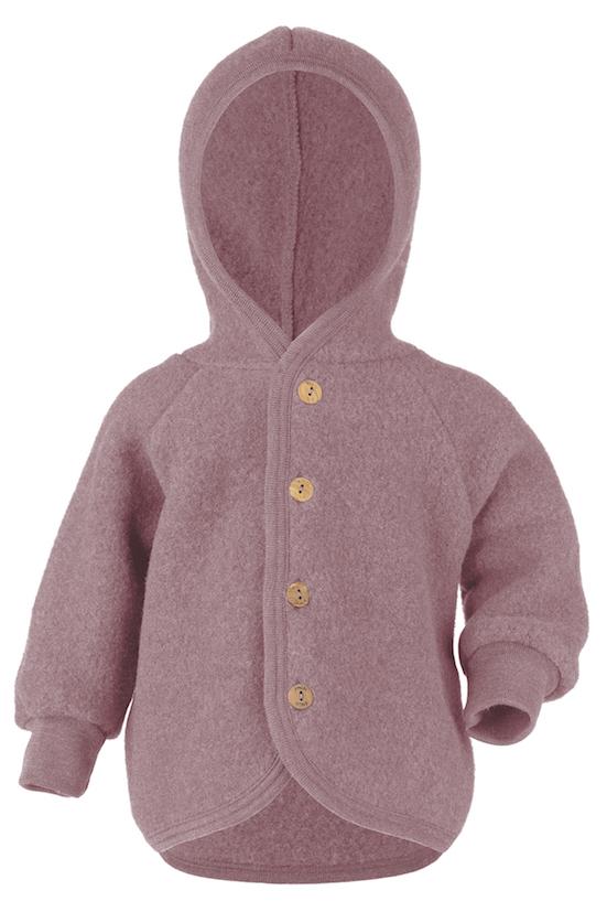 Kapuzenjacke Wollfleece 74