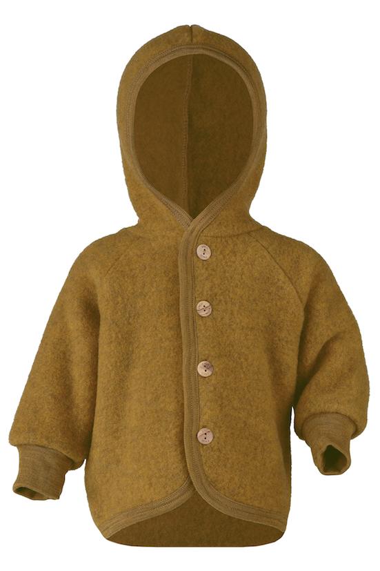 Kapuzenjacke Wollfleece 98+