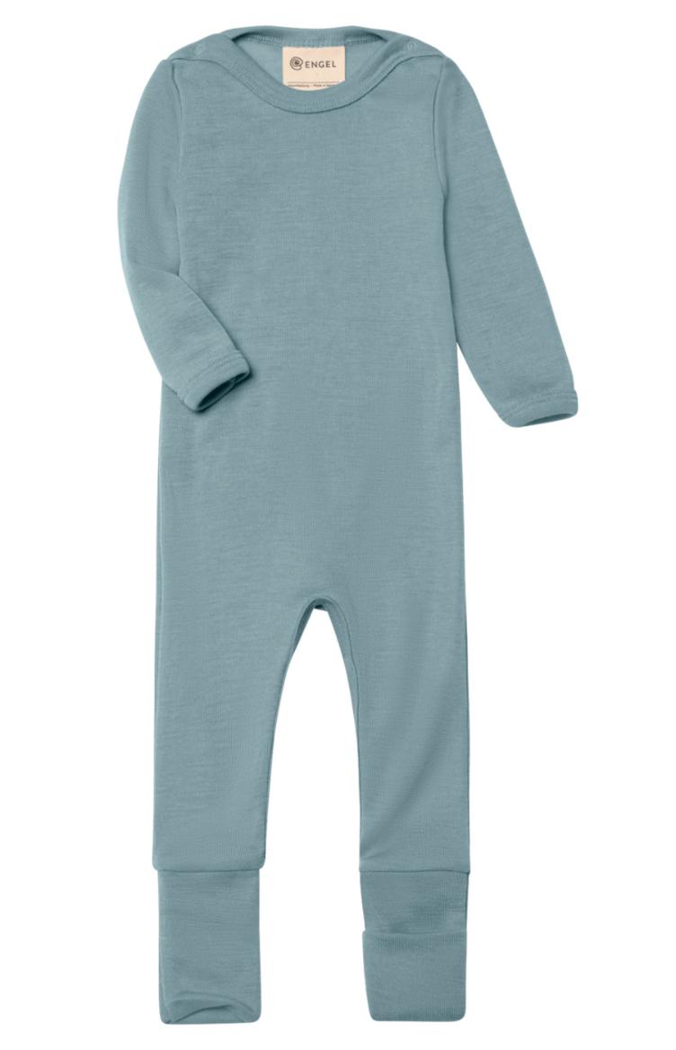 Schlafoverall blau -6m