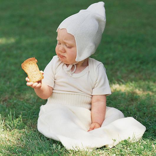 Seidenmützchen Baby