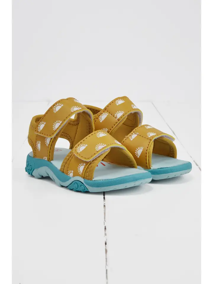 Badesandalen mustard