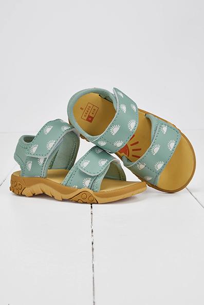 Badesandalen türkis