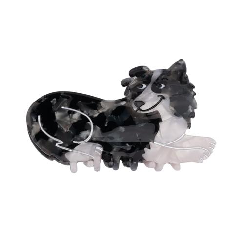 Border Collie Hair Claw
