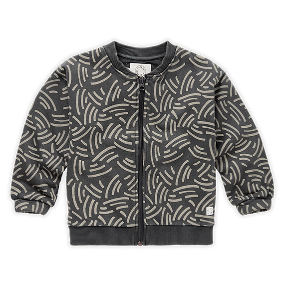 Cardigan Waves Print