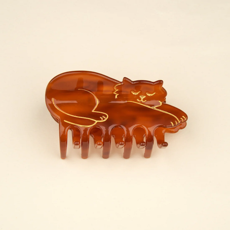 Cat brown Hair Claw