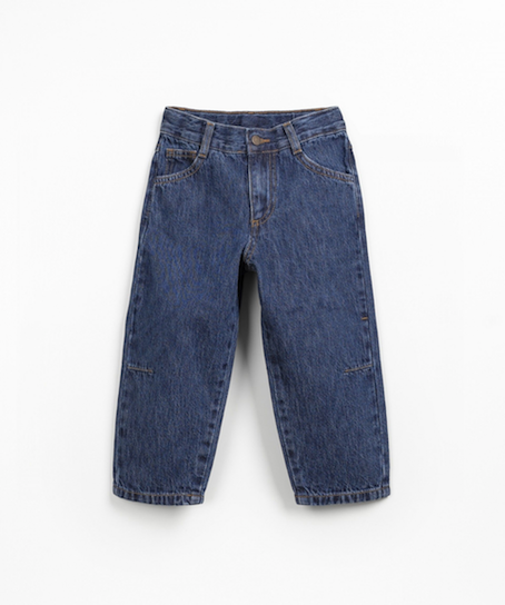 DENIM TROUSERS blue