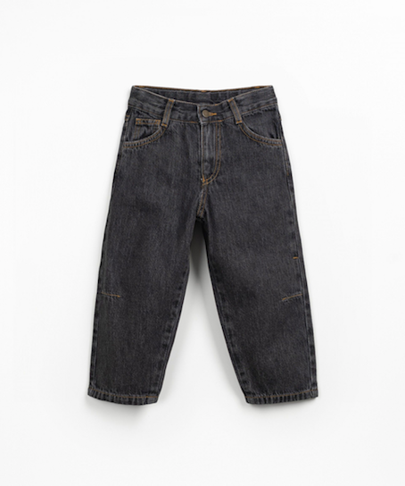 DENIM TROUSERS grey