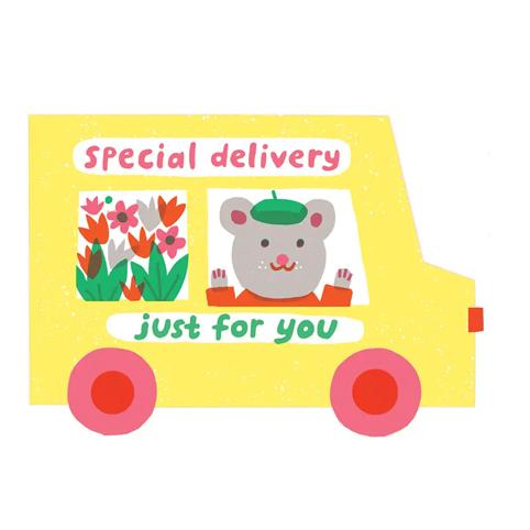 Formkarte Lieferwagen