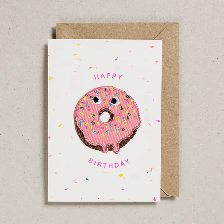 Karte Patch Donut