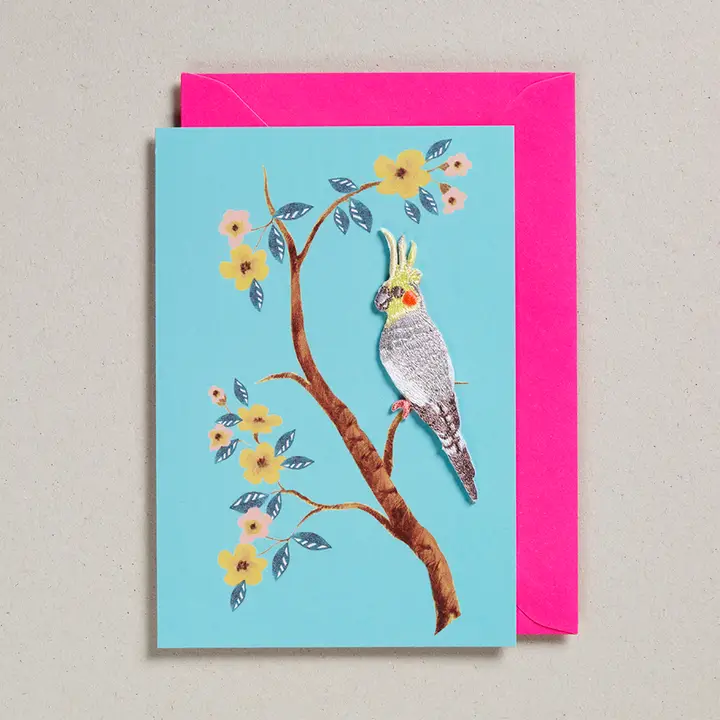 Karte Patch Vogel