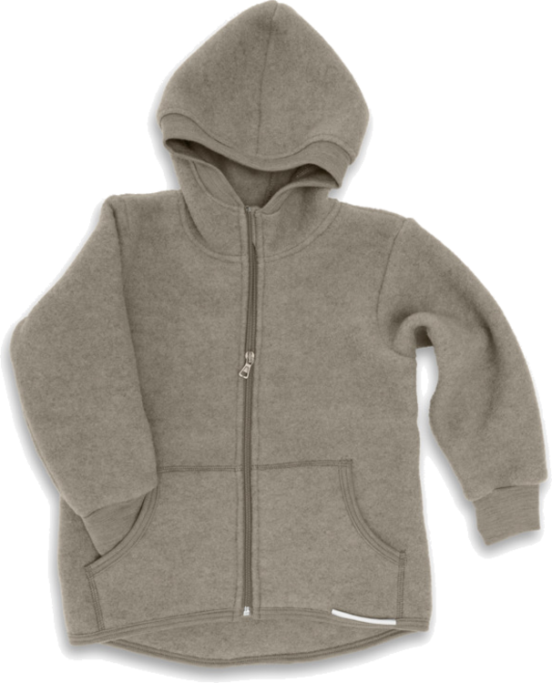 Kinder Fleece Kapuzenjacke