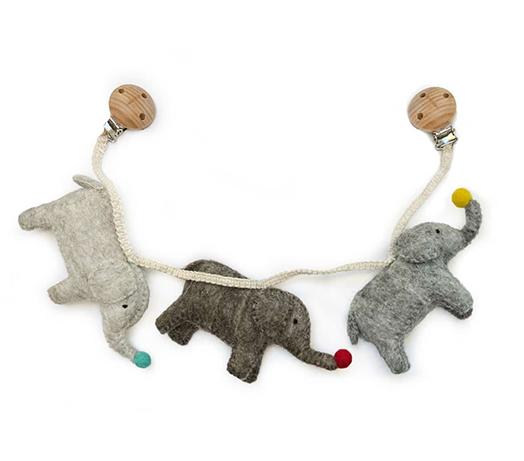 Kinderwagenkette Elefant