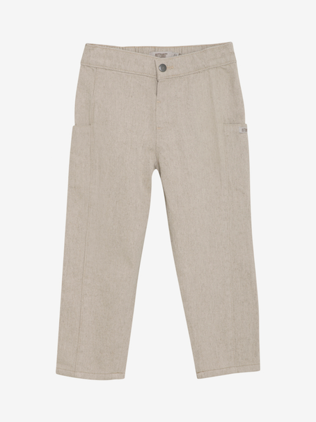 Pants woven