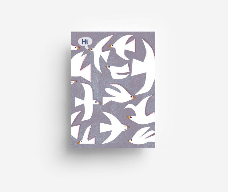 Postcard Swarm