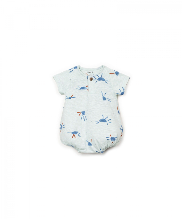 PRINTED FLAMÉ JERSEY BODY