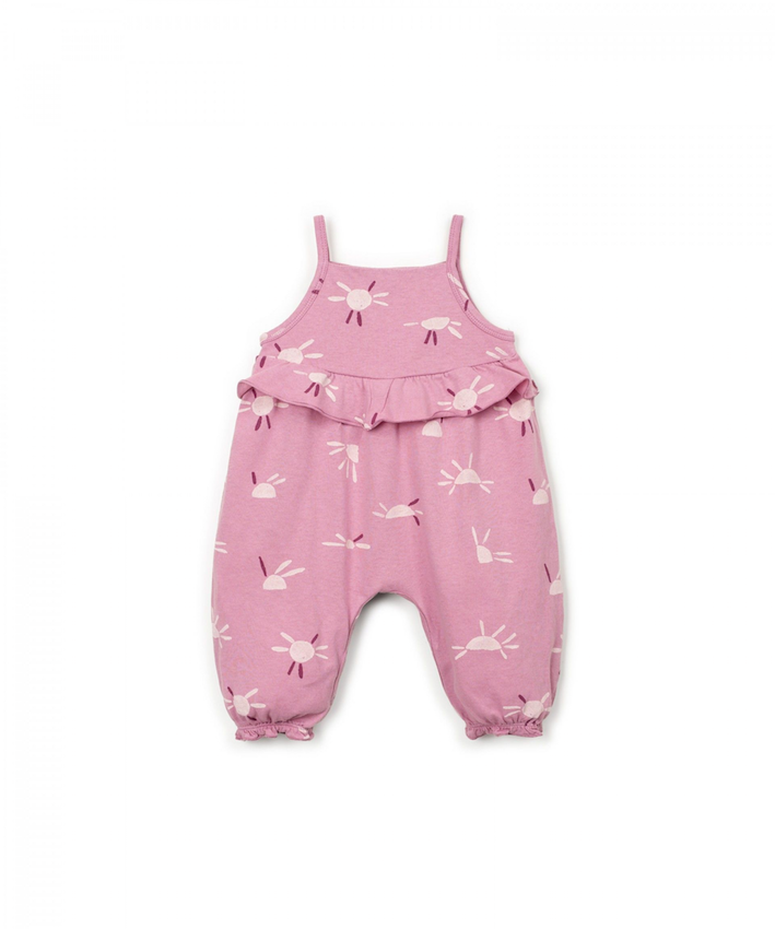 PRINTED JUMPSUIT rosa