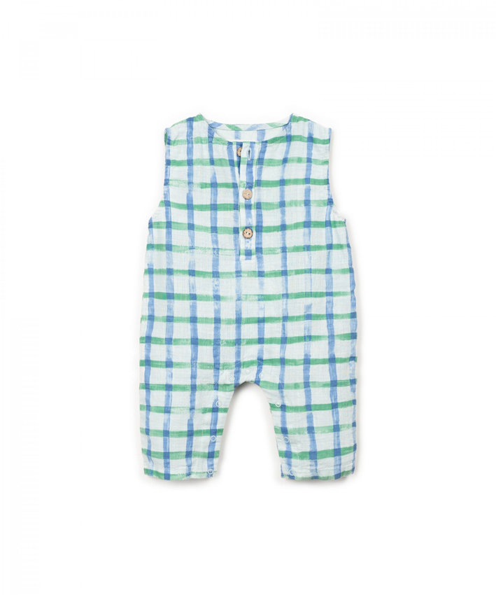 PRINTED WOVEN JUMPSUIT