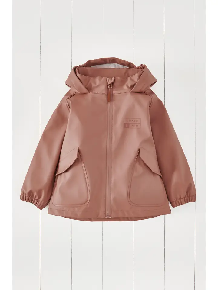 Regenjacke rosa