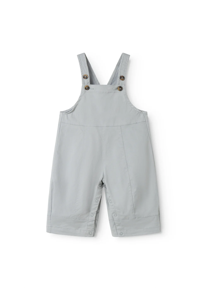 Riri B twill Latzhose grau