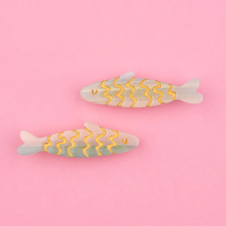 Sardine Hair Clip 2stk.