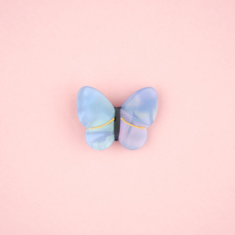 Schmetterling Hair Clip lila