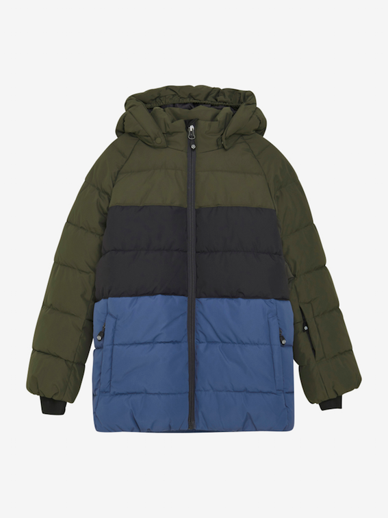 Ski Jacket Colorblock -Quilt