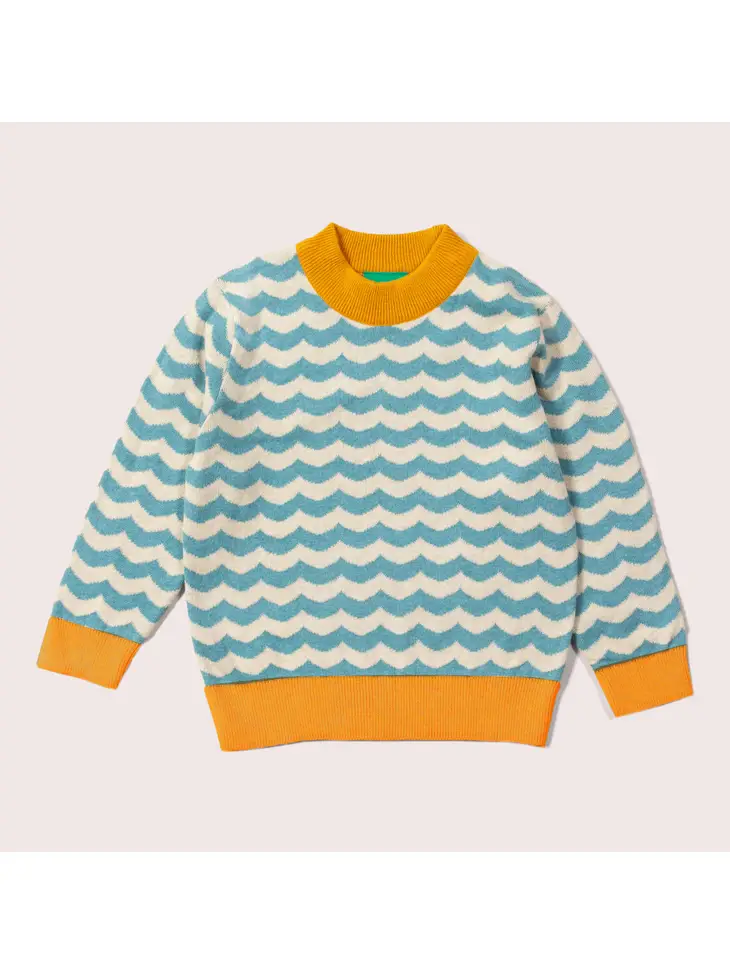 Strickpulli Welle