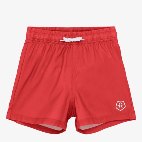 Swimshorts solid rot
