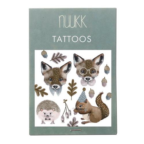 Tattoos Fuchs und Eichhorn
