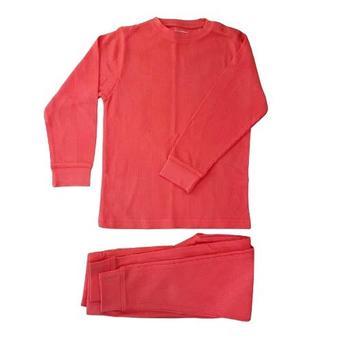 Waffle Lounge Set coral