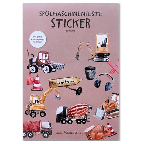 Znünibox-Sticker Baustelle